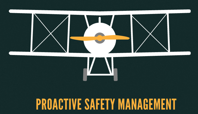 What is proactive safety management in SMS?