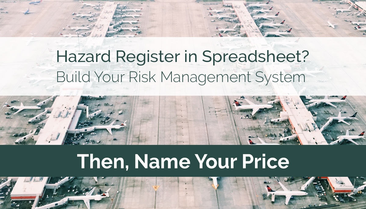 Aviation Risk Management Software for Airlines, Airports, Maintenance Organizations. Build your SMS Database starting with an Aviation Risk Management Solution