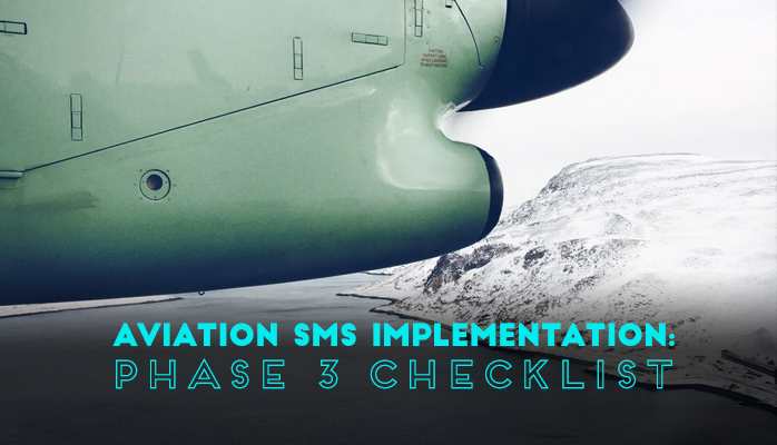 Aviation SMS Implementation Phase 3 Checklist