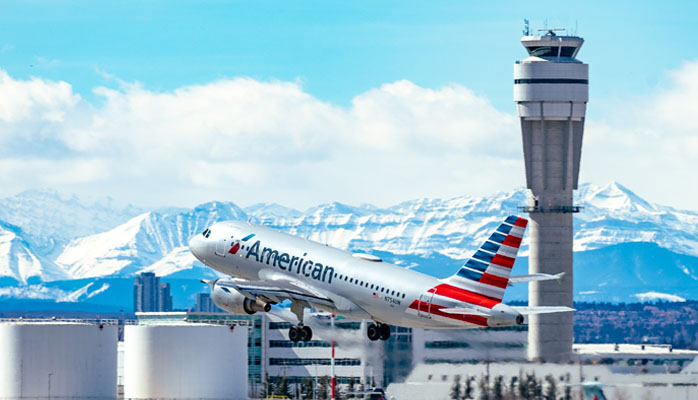 American airline A319