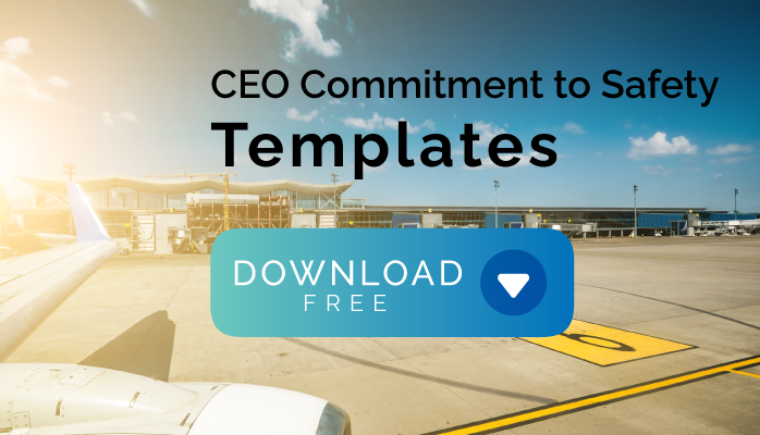 Free CEO commitment to safety templates for airlines and airports