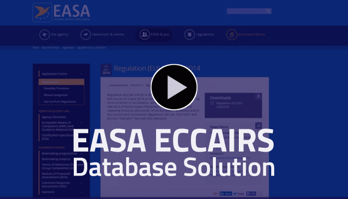 EasaEccairsDatabaseSolutions