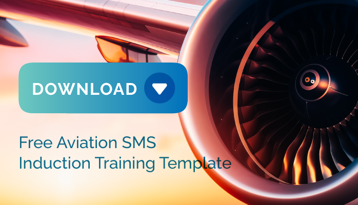 Aviation safety management system (SMS) induction training templates with downloads and video