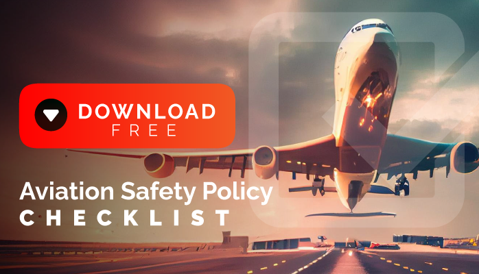 Download free aviation safety policy checklist for airlines and airports