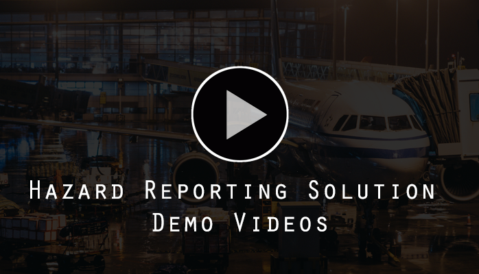 Watch demo videos of aviation safety hazard reporting system