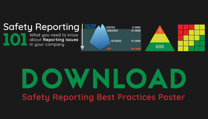 Hazard reporting poster best practices SMS