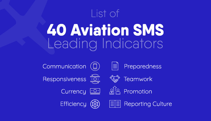 Download Free List of Aviation SMS Leading Indicators for Safety Management Systems