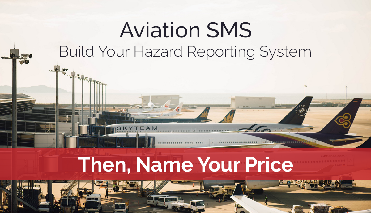 Aviation SMS Hazard Reporting Software for airlines, airports, maintenance organizations
